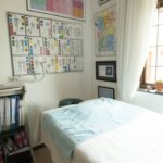 Inside Zelda Bradshaw's peaceful holistic therapy room in Somerset West, designed for private Reiki and Kinesiology sessions.